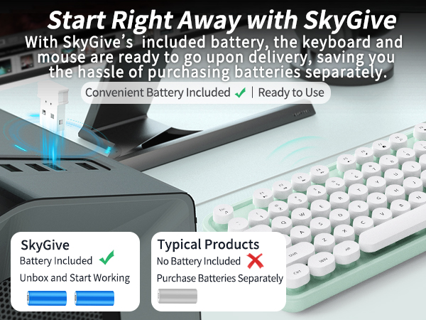wireless mouse and keyboard