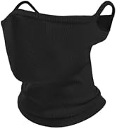 SPTSLFB Ear-Hook Face Mask & Neck Warmer - Windproof Thermal Neck Gaiter for Outdoor Activities -...