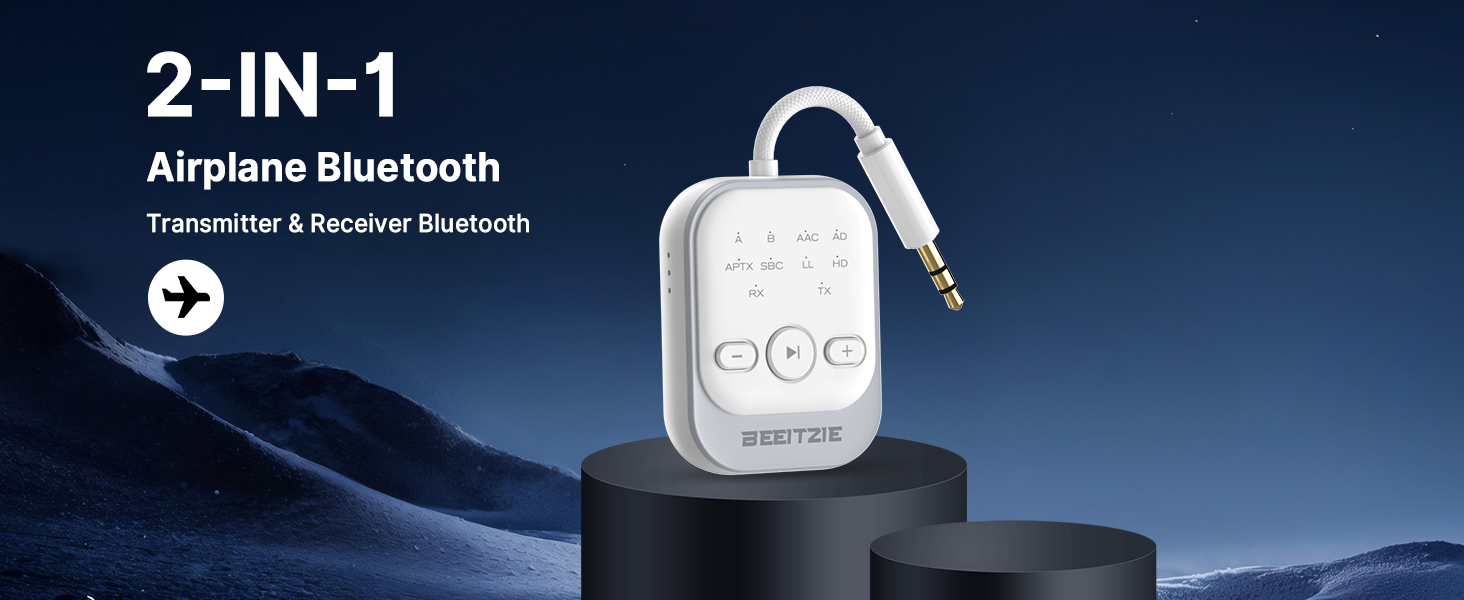 airfly bluetooth adapter for airplane