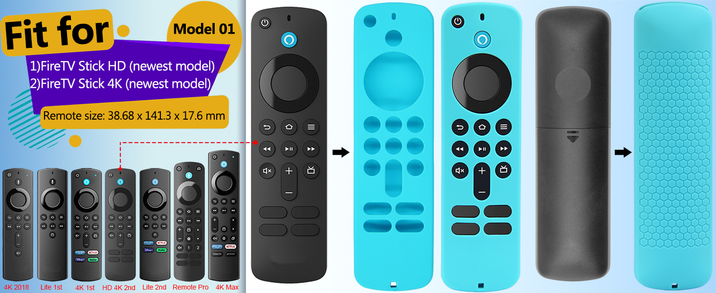 Firestick 4K remote case skin