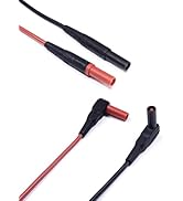 BOCEUC Silicone Test Lead Set Multimeter Insulated Test Leads Extension CAT III, CAT IV, 10A