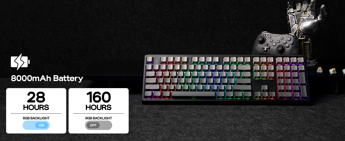 TH108 Wireless Gaming Keyboard