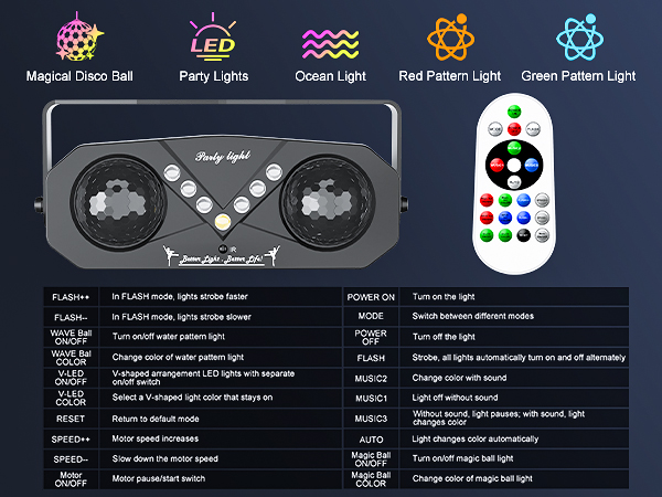 Party Disco Ball Light