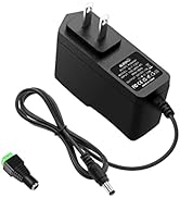 ALITOVE DC 12V 1A Power Supply 1000mA 12W AC/DC Adapter, 100~240V AC to DC 12 Volt 1 Amp 0.6A Con...