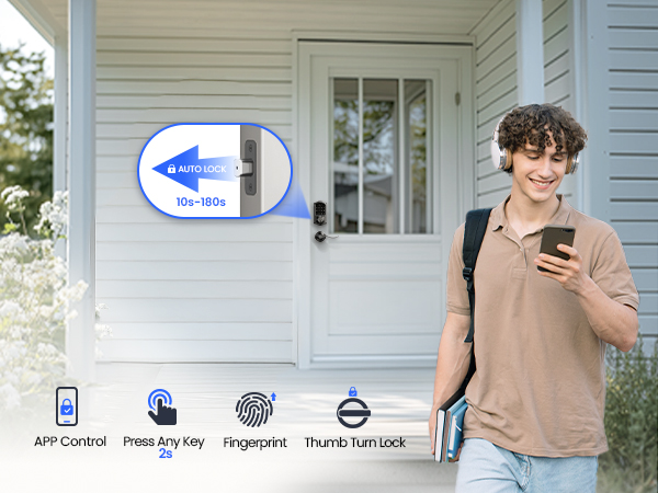 smart door locks for front door