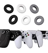 PlayVital 6 Pack Silicone Precision Rings for PS5, for PS4, for Xbox Series X/S, Xbox One, Xbox 3...