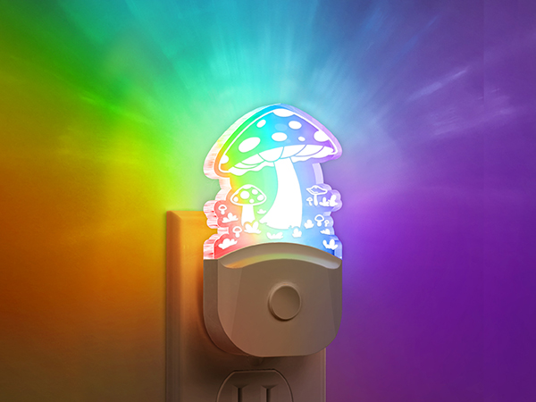 mushroom night light