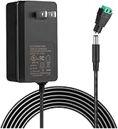 Auplf 12V Power Supply Adapter, UL-Listed 100V-240V AC to 12V 5A Power Supply Transformer with LE...
