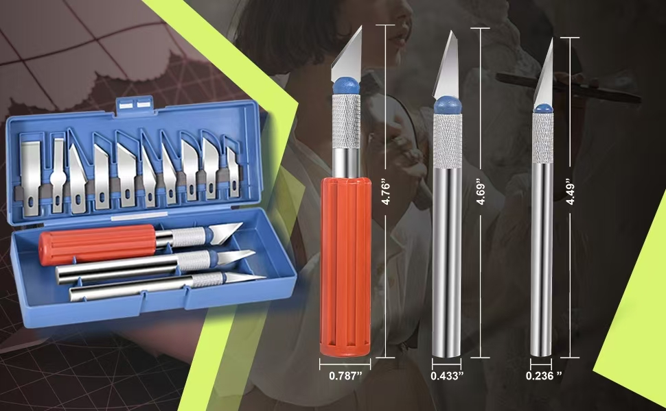 13-piece cutting tool kit