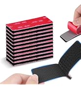 10 Pairs Heavy Duty Hook and Loop Strips 1" x 3", Made with 3M VHB, Heat-Resistant Adhesive Strip...