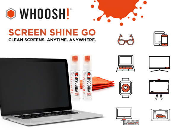 SCREEN SHINE GO - CLEAN SCREENS. ANYTIME. ANYWHERE.