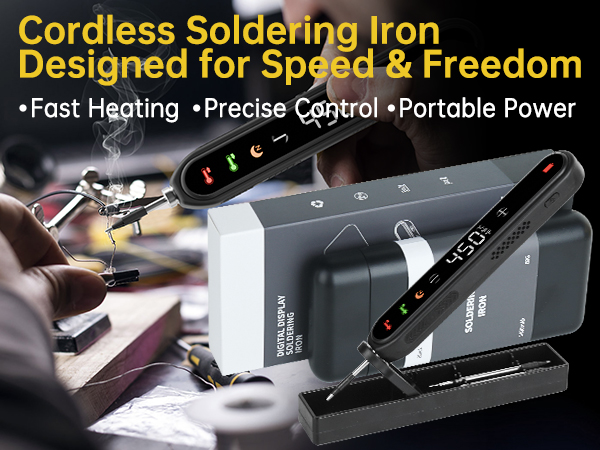 Cordless Soldering Iron Kit