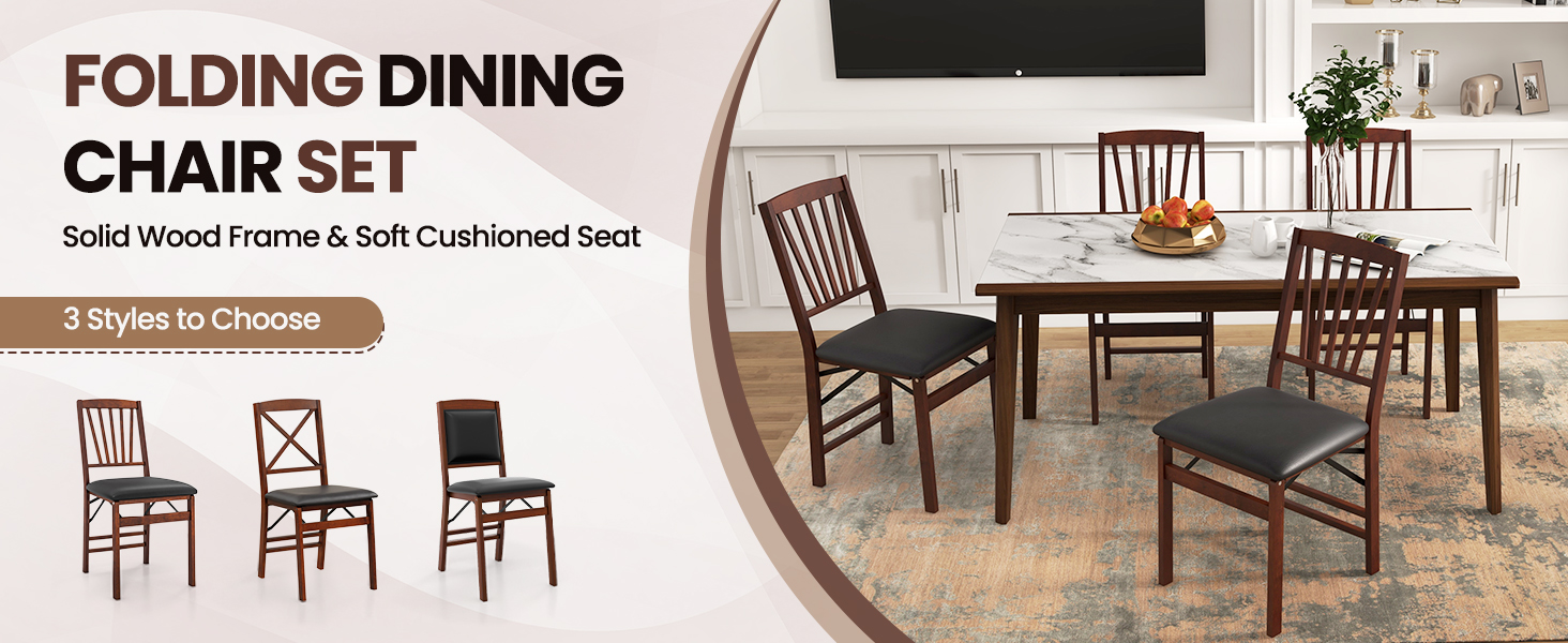 folding dining chairs