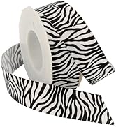 Morex Ribbon Zebra Fest Ribbon, Black