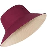 Zylioo Oversize XXL Bucket Hat for Men,XL Reversible Trendy Fisherman Hats,Large Travel Sun Hat D...