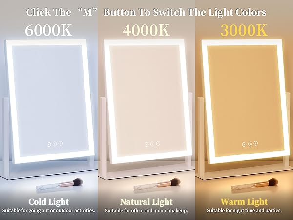 vanity mirror with lights