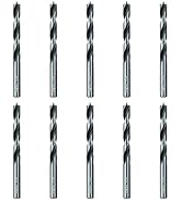 Sali Brad Point Wood Drill Bit Set Carbon Steel Wood Drill Bit Set for Hardwood, Plywood, Plastic...