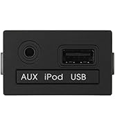YAOPEI Center Console AUX USB Port Receptacle Socket 96120-3X000 Auxiliary Jack Assembly Compatib...