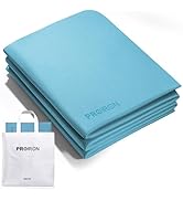 PROIRON Foldable 72“x24"x0.24”(6mm) TPE Yoga Mat,NOT PVC!!!-Folding Yoga Mat Thick for Home Worko...