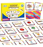 Aizweb First Words Match Game,Memory Game,52 Pcs Toddler Baby Flash Cards,Educational Toys for Pr...