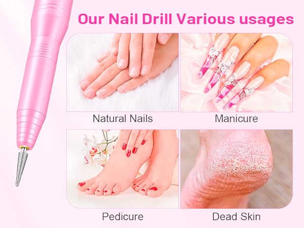 Our Nail Drill Various usages