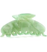 MAORULU Large Acetate Hair Claws - Premium Durable 4 Inch No-Slip Claw Clips for Thick Thin Hair ...