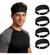 CSITE Cooling Headbands for Women - Adjustable Non-Slip Sweatbands, Instant Cooling Moisture Wick...