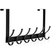 Optish Over The Door Hooks, Door Hanger Hooks for Hanging, Over The Door Towel Racks for Bathroom...