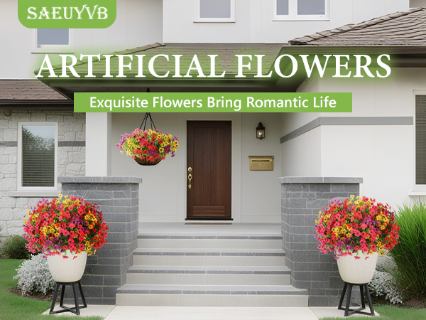 Artificial Flowers for Outdoors