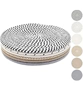 KITLAB 10 Inch Trivets for Hot Dishes, Hot Pots and Pans, Extra Large Thick Heat Resistant Large ...