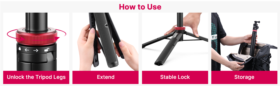 selfie stick tripod
