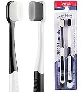 OB rush Ultra Soft Toothbrush for Sensitive Gums, 20k Nano Floss Bristles Toothbrushes