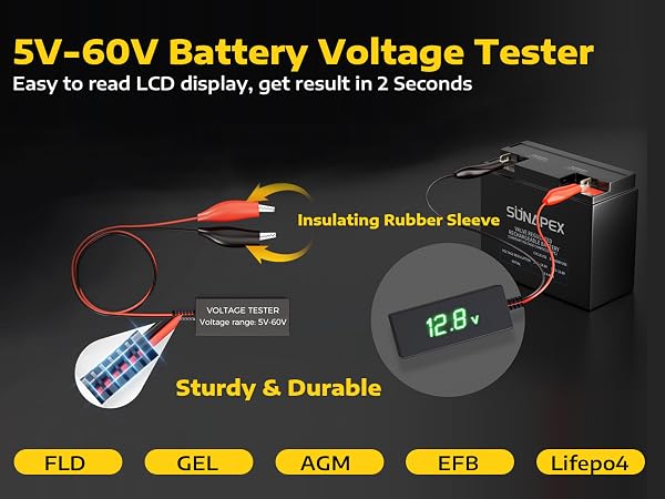 golf battery tester