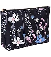 KAMO Makeup Bags - Cosmetic Bag for Women Zipper Pouch Travel Cosmetic Organizer Travel bags for ...