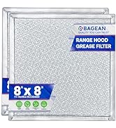 Stove Hood Vent Filter 8x8" Range Hood Filter Replacement for BCC024600 Ventline Range Hood Vent ...