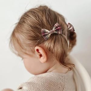 girls hair bow ties