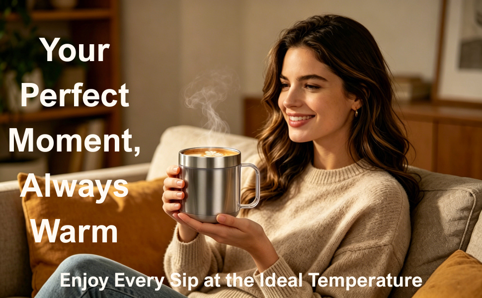 Coffee Warmer with Set for Office