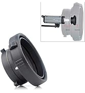 Fomito Photo Studio Bowens Speedring to Elinchrom Mount Converter Monolight Interchangeable Adapt...