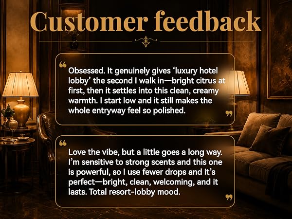 Customer feedback