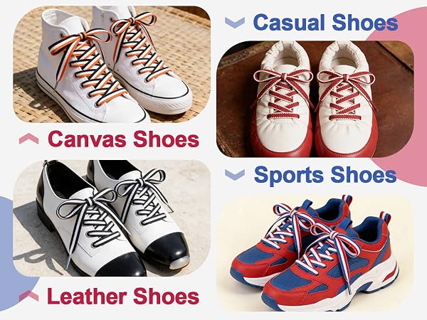 flat thick shoe laces