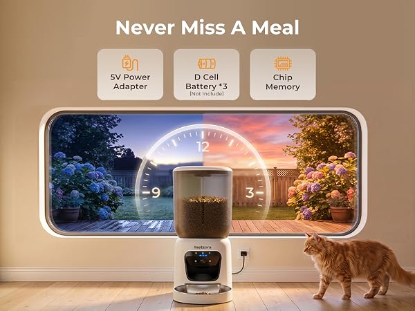 automatic cat feeder