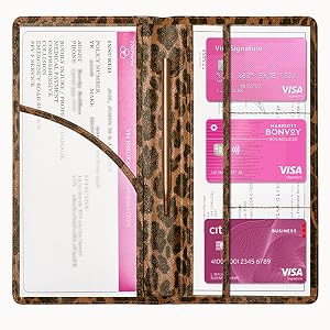 Car Registration and Insurance Holder