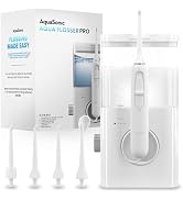 AquaSonic Aqua Flosser PRO | Professional Water Flosser with Large Capacity Reservoir | Oral Irri...