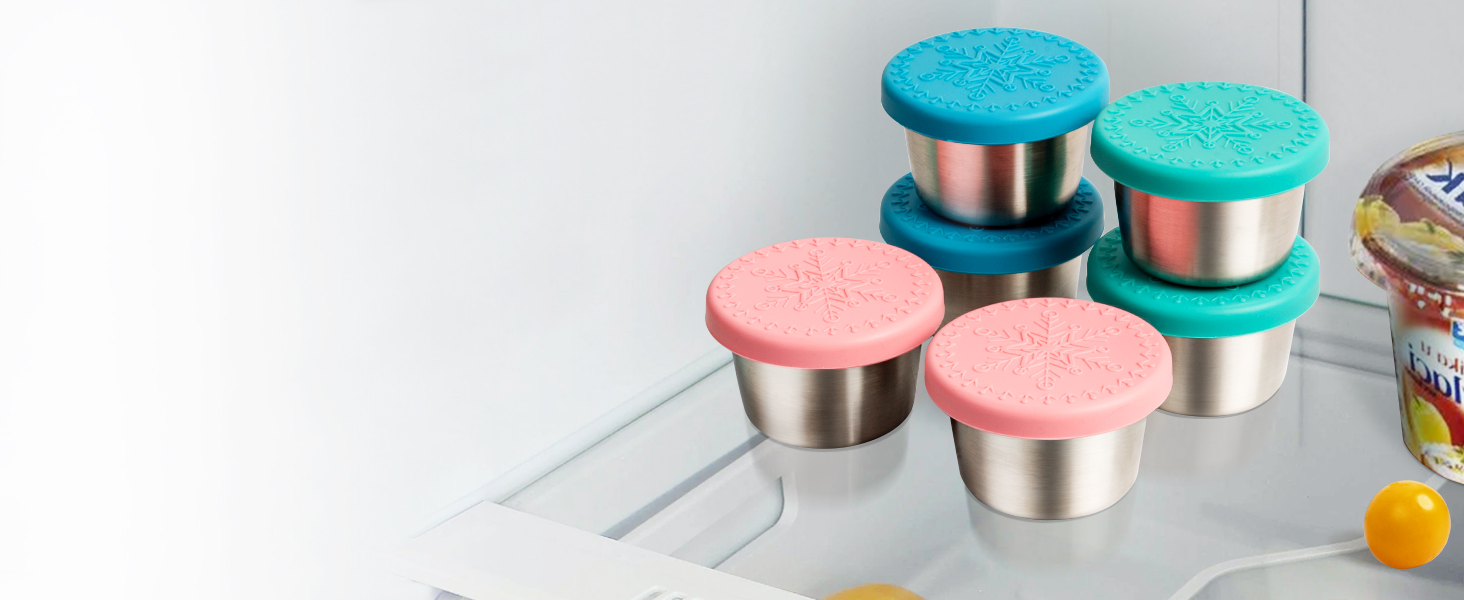 reusable condiment containers with lids