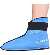 Ankle Ice Pack Wrap for Swelling & Sprained with 2 Hours Long Lasting Cold, Reusable Ank...