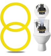 2Pcs Canister Flush Valve Seal for Kohler, Toilet Tank Parts GP1059291 Flush Valve Seal, Silicone...