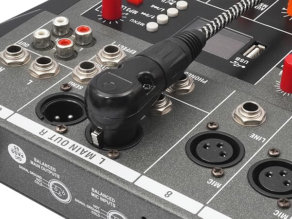 Optimize Your Audio Setup with 90° Right-Angle XLR Female Connectors