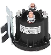 DC24V 150A DC Contactor, High Sensitive Relay Switch DC Contactor Solenoid, Solenoid Relay Switch...