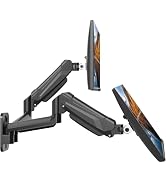 BONTEC Monitor Wall Mount Bracket for 13-32 Inch Screens, Fully Adjustable Gas Spring Monitor Arm...