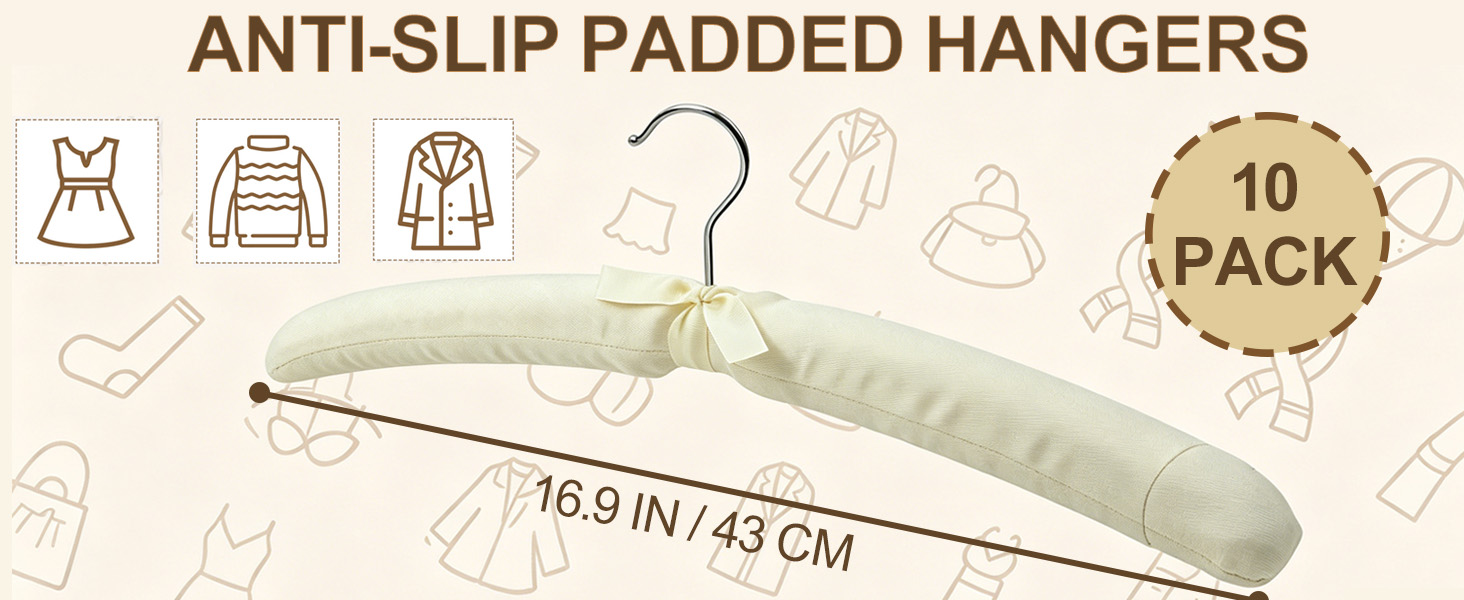Anti-Slip Padded Hangers